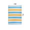 World Rug Gallery Contemporary Stripe Reversible Recycled Plastic 3' X 5' Multi Outdoor Rug 6070MULTI3X5 - alternate 5